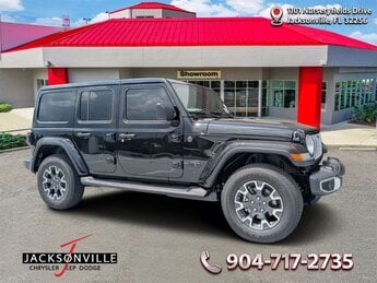 2026 Black Clearcoat Jeep Wrangler Sahara 4X4 Automatic 4 Door 3.6L V6 24V VVT Engine