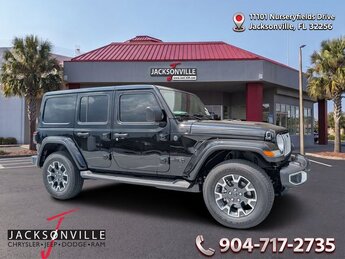 2026 Black Clearcoat Jeep Wrangler Sahara 4X4 4 Door SUV 3.6L V6 24V VVT Engine Automatic