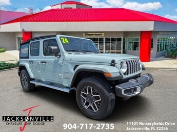 2024 Jeep Wrangler Sahara SUV 3.6L V6 24V VVT Engine 4X4 Automatic 4 Door