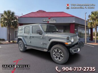 2026 Anvil Clearcoat Jeep Wrangler Sahara 4 Door 3.6L V6 24V VVT Engine 4X4