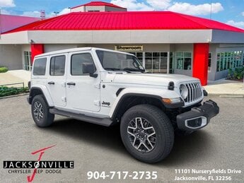 2026 Bright White Clearcoat Jeep Wrangler Sahara 4X4 3.6L V6 24V VVT Engine 4 Door