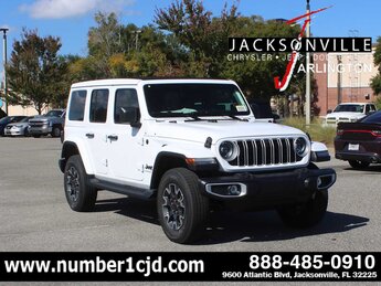 2026 Bright White Clearcoat Jeep Wrangler Sahara 4X4 Automatic 4 Door