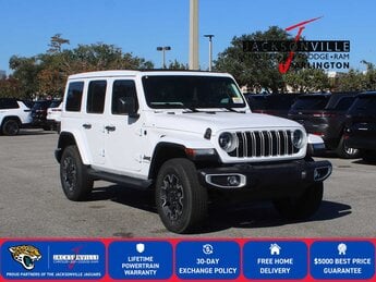 2026 Bright White Clearcoat Jeep Wrangler Sahara 4X4 4 Door Automatic