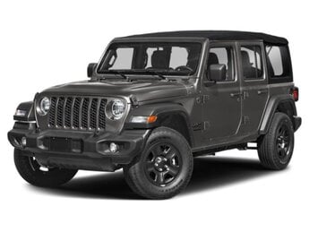 2025 Granite Crystal Metallic Clearcoat Jeep Wrangler Sahara 4X4 SUV 4 Door Automatic G 2.0L 4 Cylinder Engine2.0