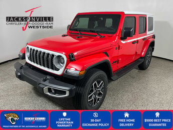 2026 Firecracker Red Clearcoat Jeep Wrangler Sahara 4X4 Automatic SUV