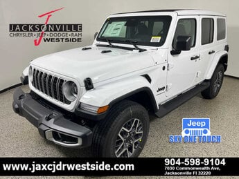 2025 Bright White Clearcoat Jeep Wrangler Sahara SUV 4X4 G 2.0L 4 Cylinder Engine2.0 4 Door Automatic