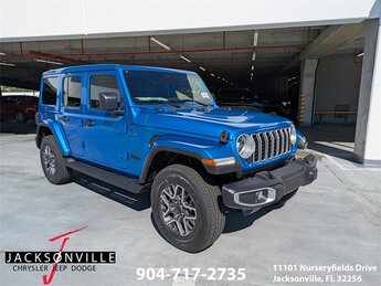 2026 Hydro Blue Pearlcoat Jeep Wrangler Sahara 2.0L I4 DOHC Engine SUV Automatic 4 Door 4X4