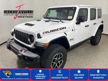 2026 Bright White Clearcoat Jeep Wrangler Rubicon 4X4 4 Door SUV