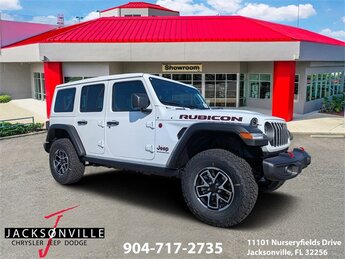 2026 Bright White Clearcoat Jeep Wrangler Rubicon SUV 2.0L I4 DOHC Engine 4X4 Automatic 4 Door