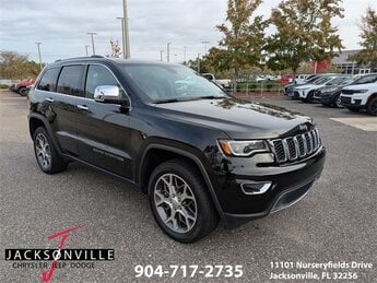 2021 Diamond Black Crystal Pearlcoat Jeep Grand Cherokee Limited RWD 3.6L V6 24V VVT Engine SUV 4 Door Automatic