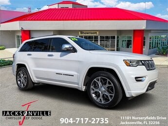 2020 Ivory 3-Coat Jeep Grand Cherokee Overland Automatic 4 Door RWD SUV 3.6L V6 24V VVT Engine