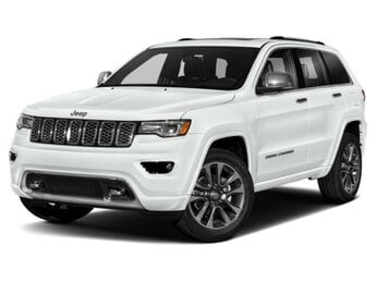 2019 Bright White Clearcoat Jeep Grand Cherokee Overland SUV 4 Door G 3.6L V6 Cylinder Engine3.6
