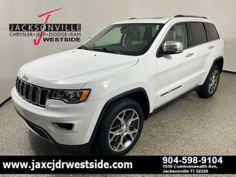 2021 Bright White Clearcoat Jeep Grand Cherokee Limited Automatic SUV G 3.6L V6 Cylinder Engine3.6 4X4 4 Door