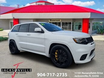2021 Jeep Grand Cherokee Trackhawk SUV 4X4 Automatic 6.2L Supercharged HEMI V8 SRT Engine 4 Door
