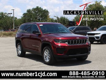 2025 Velvet Red Pearlcoat Jeep Grand Cherokee Laredo X Automatic SUV 4 Door RWD G 3.6L V6 Cylinder Engine3.6