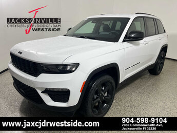 2025 Bright White Clearcoat Jeep Grand Cherokee Limited G 3.6L V6 Cylinder Engine3.6 Automatic RWD 4 Door SUV