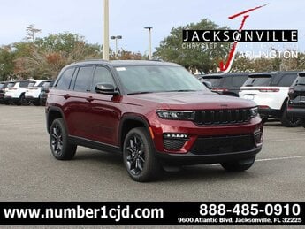 2025 Velvet Red Pearlcoat Jeep Grand Cherokee Limited Automatic SUV G 3.6L V6 Cylinder Engine3.6 4 Door