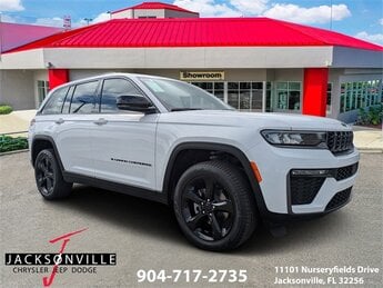 2025 Bright White Clearcoat Jeep Grand Cherokee Limited SUV 3.6L V6 24V VVT Engine 4 Door Automatic