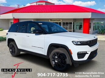 2025 Bright White Clearcoat Jeep Grand Cherokee Limited 4 Door 3.6L V6 24V VVT Engine SUV Automatic