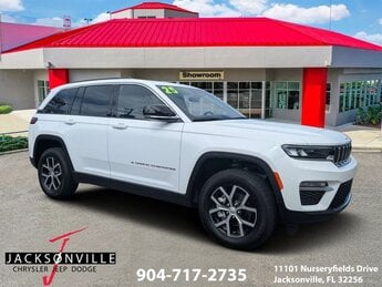 2025 Bright White Clearcoat Jeep Grand Cherokee Limited SUV 4X4 Automatic 3.6L V6 24V VVT Engine