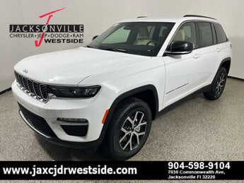 2025 Bright White Clearcoat Jeep Grand Cherokee Limited G 3.6L V6 Cylinder Engine3.6 Automatic 4 Door