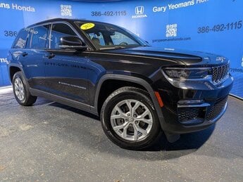 2023 Diamond Black Crystal Pearlcoat Jeep Grand Cherokee Limited 3.6L V6 24V VVT Engine Automatic 4X4 4 Door