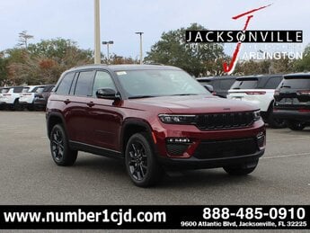 2025 Velvet Red Pearlcoat Jeep Grand Cherokee Limited G 3.6L V6 Cylinder Engine3.6 Automatic 4X4 SUV