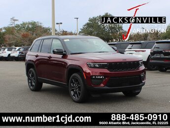 2025 Velvet Red Pearlcoat Jeep Grand Cherokee Limited G 3.6L V6 Cylinder Engine3.6 Automatic 4X4 SUV