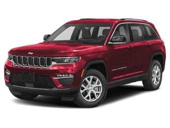 2023 Velvet Red Pearlcoat Jeep Grand Cherokee Limited 3.6L V6 24V VVT Engine Automatic 4 Door SUV 4X4