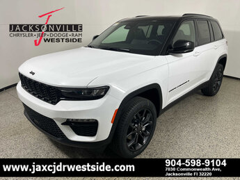 2025 Bright White Clearcoat Jeep Grand Cherokee Limited G 3.6L V6 Cylinder Engine3.6 4 Door 4X4