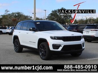 2025 Bright White Clearcoat Jeep Grand Cherokee Limited 4X4 Automatic G 3.6L V6 Cylinder Engine3.6 SUV