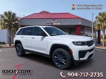 2026 Bright White Clearcoat Jeep Grand Cherokee Limited Automatic 2.0L Hurricane 4 Turbo with ESS Engine 4 Door SUV