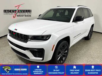 2026 Bright White Clearcoat Jeep Grand Cherokee Limited Reserve Automatic 4 Door G 2.0L 4 Cylinder Engine2.0 SUV 4X4