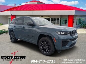 2026 Steel Blue Jeep Grand Cherokee Limited Reserve 2.0L Hurricane 4 Turbo with ESS Engine 4 Door 4X4 SUV Automatic