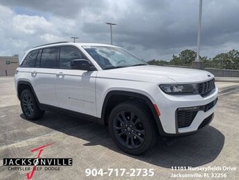 2026 Bright White Clearcoat Jeep Grand Cherokee Limited 2.0L Hurricane 4 Turbo with ESS Engine Automatic SUV 4 Door 4X4