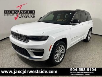 2024 Bright White Clearcoat Jeep Grand Cherokee Summit 4X4 SUV G 3.6L V6 Cylinder Engine3.6 Automatic 4 Door