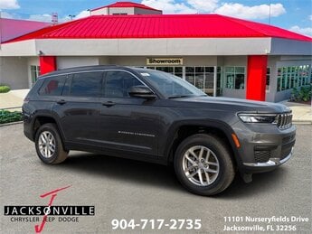 2025 Baltic Gray Metallic Clearcoat Jeep Grand Cherokee L Laredo X RWD SUV 3.6L V6 24V VVT Engine 4 Door Automatic