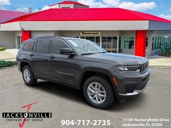 2025 Baltic Gray Metallic Clearcoat Jeep Grand Cherokee L Laredo X SUV 4 Door 3.6L V6 24V VVT Engine Automatic