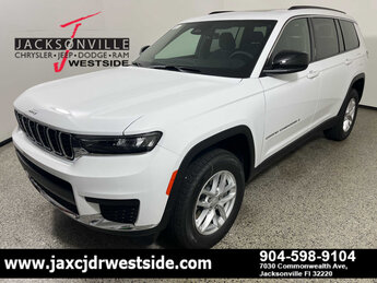 2025 Bright White Clearcoat Jeep Grand Cherokee L Laredo X 4 Door Automatic G 3.6L V6 Cylinder Engine3.6 SUV RWD