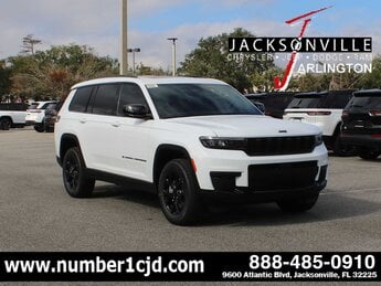 2025 Bright White Clearcoat Jeep Grand Cherokee L Altitude X SUV Automatic 4 Door