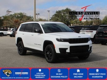 2025 Bright White Clearcoat Jeep Grand Cherokee L Altitude X Automatic RWD 4 Door G 3.6L V6 Cylinder Engine3.6 SUV