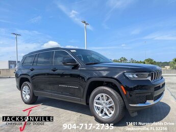2026 Diamond Black Crystal Pearlcoat Jeep Grand Cherokee L Laredo RWD 3.6L V6 24V VVT Engine Automatic