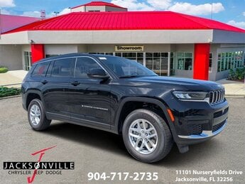 2026 Diamond Black Crystal Pearlcoat Jeep Grand Cherokee L Laredo 4 Door RWD Automatic SUV
