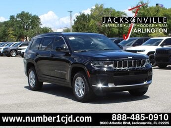2025 Diamond Black Crystal Pearlcoat Jeep Grand Cherokee L Laredo X RWD SUV G 3.6L V6 Cylinder Engine3.6 4 Door