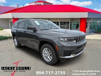 2025 Baltic Gray Metallic Clearcoat Jeep Grand Cherokee L Laredo X Automatic RWD 3.6L V6 24V VVT Engine SUV 4 Door