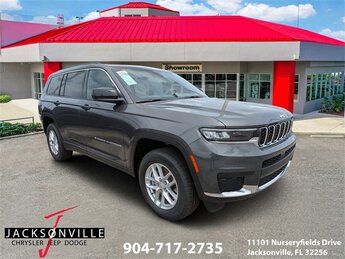 2025 Baltic Gray Metallic Clearcoat Jeep Grand Cherokee L Laredo X Automatic RWD 3.6L V6 24V VVT Engine SUV 4 Door