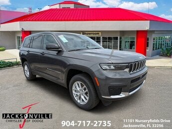 2025 Baltic Gray Metallic Clearcoat Jeep Grand Cherokee L Laredo X Automatic 3.6L V6 24V VVT Engine RWD 4 Door