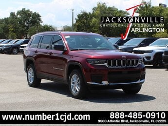2025 Velvet Red Pearlcoat Jeep Grand Cherokee L Laredo X RWD G 3.6L V6 Cylinder Engine3.6 Automatic SUV 4 Door