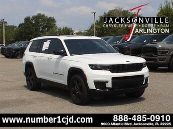 2024 Bright White Clearcoat Jeep Grand Cherokee L Limited G 3.6L V6 Cylinder Engine3.6 Automatic SUV RWD 4 Door