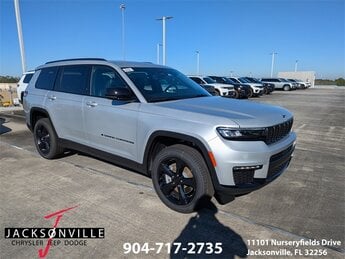 2025 Silver Zynith Jeep Grand Cherokee L Limited 4 Door RWD SUV 3.6L V6 24V VVT Engine